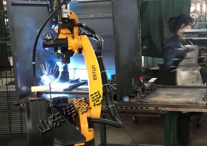 自动焊接机械手加工 汽车零部件弧焊机器人生产厂_供应产品_山东伟豪